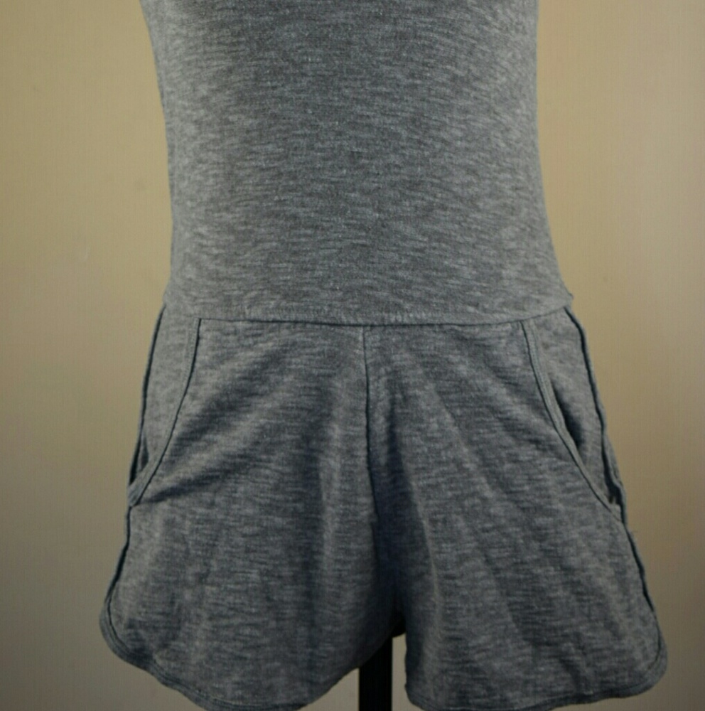Gray romper by Derek Heart